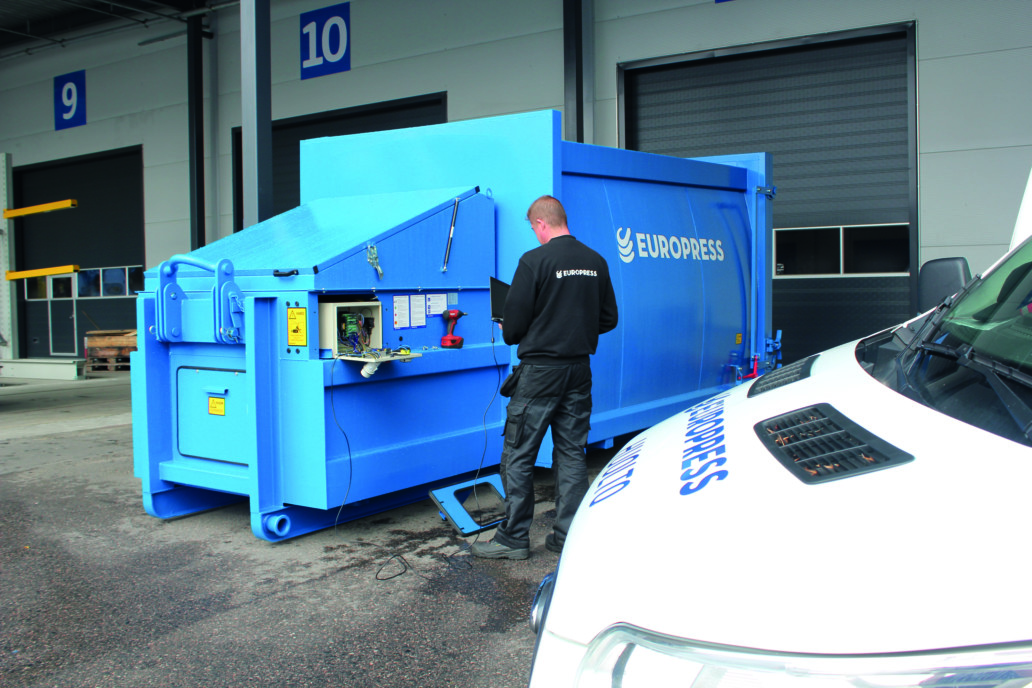 J&auml;tepuristimen huolto