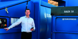 oppiva jätepuristin ja oppiva jätepaalain