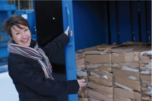 J&auml;tepaalain pahvipaalain Europress Balex